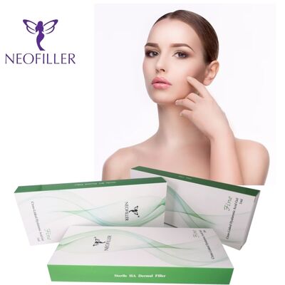 Neofiller 교차 연결된 24mg-ml 히알루론산 피부 충전제 주사 가능한 젤 9-12개월 장수 피하 주사 공식