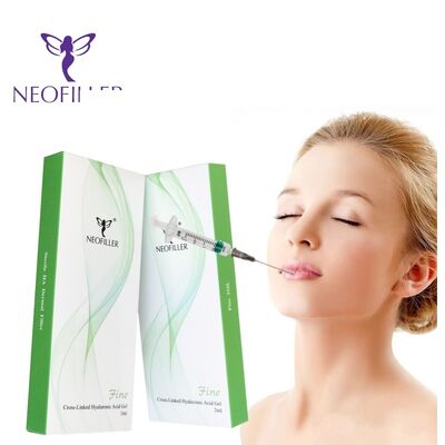 24mg-ml 히알루론산 피부 충전물 10ml 주사 가능한 젤 연조직 증대 피부 탄력 증진