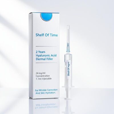 유효기간 2년 히알루론산 피부 필러 24 Mg ml 농도 1.1ml 주입 용품 주름 수정 및 피부 수분화