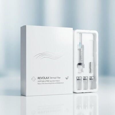 안티에이징 Revolax Dermal Filler Deep Sub-q Fine 주사제 자연스러운 피부매끄러움과 볼륨개선을 위한 OEM