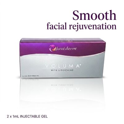 안전성 Juvederm Ultra Plus 필러 1ml 2 Syringes Hyaluronic Acid Injectable Gel for Facial Contouring and Wrinkle Reduction 얼굴 외형 및 주름을 줄이기 위한 헬루론산 주사용 젤