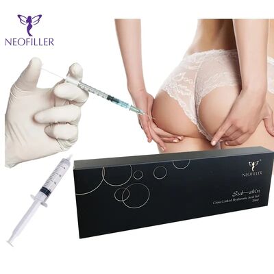 네오필러 페이셜 히알루론산 피부 필러 입술 코 뺨 주사 가능한 젤 오래 지속되는 수화 부드러운 질감