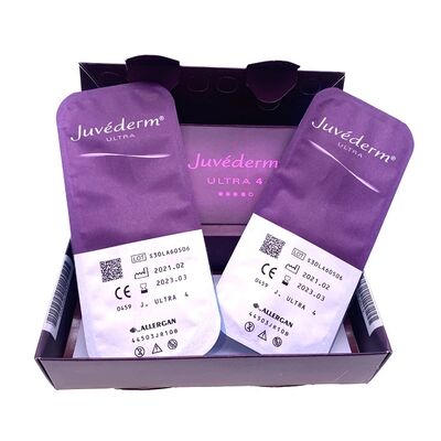 안티 주름 주브더마 피부 필러 1ml 주사 1ml 2 주사 전문적인 얼굴 외형 및 주름 감소
