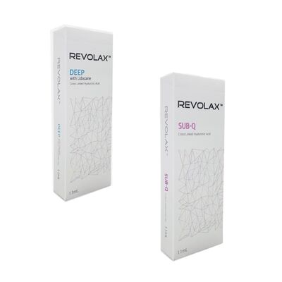Revolax Fine Deep Sub Q 투여 할 수 있는 히알루론산 피부 필러