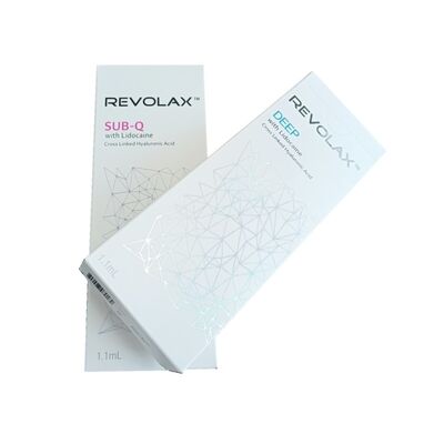 Revolax Fine Deep Sub Q 투여 할 수 있는 히알루론산 피부 필러