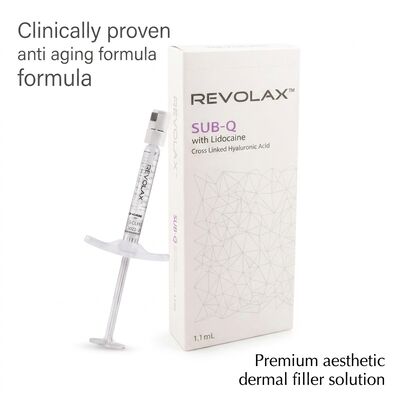24mgml Revolax Dermal Filler 주입 깊이 중심에서 깊은 피부 농도 얼굴 부피 증가를 위한 20mgml 용액
