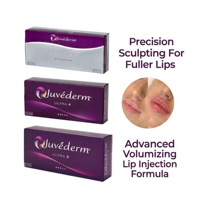 주사기의 부피 2 상자 당 1ml Juvederm Volume Filler 안전 얼굴 외형 부피 증가를 위한 주사용 피부 필러