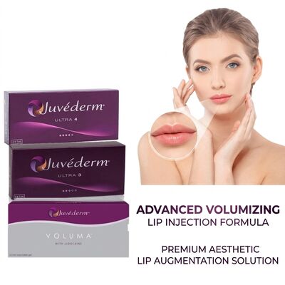 주사기의 부피 2 상자 당 1ml Juvederm Volume Filler 안전 얼굴 외형 부피 증가를 위한 주사용 피부 필러