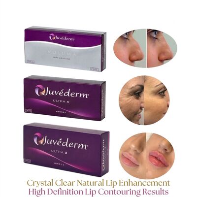 주사기의 부피 2 상자 당 1ml Juvederm Volume Filler 안전 얼굴 외형 부피 증가를 위한 주사용 피부 필러
