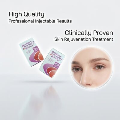 Powder form crueltyfree injectable solution for aesthetic clinics and medical professionals seeking wrinkle treatment