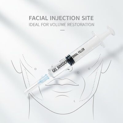 젤 쥬베르크 피부 필러 1ml 주사 얼굴 주사 장소 얼굴 젊음 및 부피 회복 절차를 위해 이상적입니다