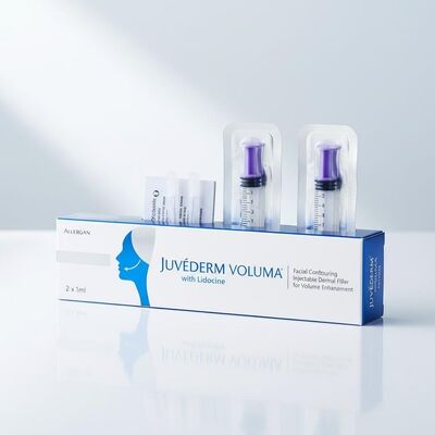 주사기의 부피 2 상자 당 1ml Juvederm Volume Filler 안전 얼굴 외형 부피 증가를 위한 주사용 피부 필러