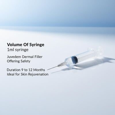 주사기의 부피 1ml 주사 Juvederm 피부 필러 안전 기간 9 ~ 12 개월 피부 재생에 이상적입니다