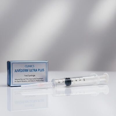 클리닉 Juvederm Ultra Plus 필러 1ml 주사기 부피 피부 필러 주사 얼굴 주름 치료 및 부피 회복