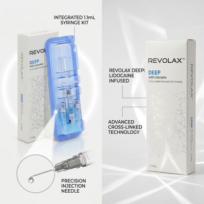 레볼렉스 딥 볼 필러, 단상형 히알루론산 더말 필러 1.1ml, 볼륨 증대를 위한 볼 필러