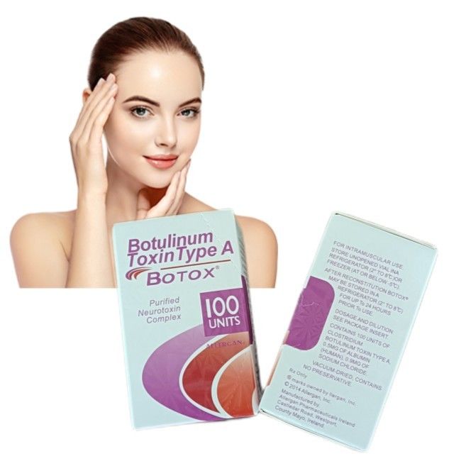 입술 선 Allergan 100iu 코 주입을 위한 8도 2.5ml 반대로 주름 보톡스