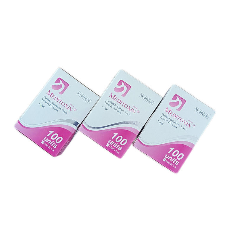 2.5mL 주름살 제거 보도구리눔 독 주입 메디트옥신 보툴리눔 독 종류 A 100 단위