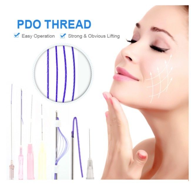 3D 4D 6D PDO 스레드 승강기 코 스레드 주입 주름펴는 성형수술 모노럴 토네이도 스크루