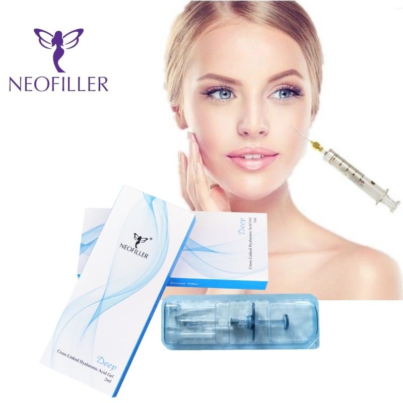 고품질의 의료용 입술 얼굴 심 히알루론산 피부 필러 1ml 2ml 5ml