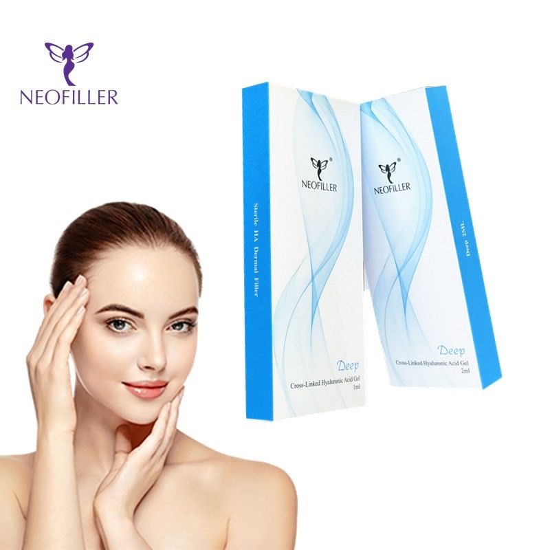 24mg-ml 히알루론산 피부 필러 5ml 주입 젤 부드러운 자연 얼굴 외형 강화
