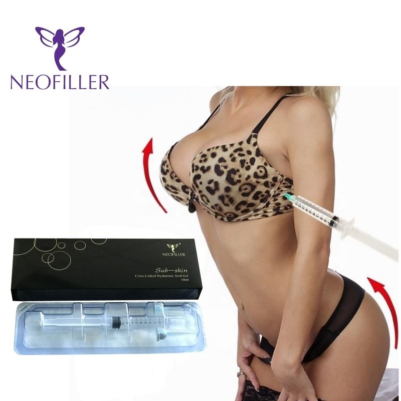 CE 인증을 받은 히알루론산 피부 필러 10ml 20ml 주입 젤 얼굴 몸 모양 개선 치료