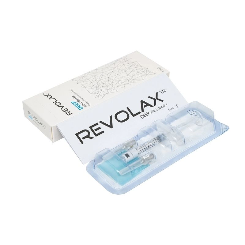 1.1ml 피부 립 필러 Revolax Fine Deep Sub-Q Anti Wrinkles 히알루론산 주입