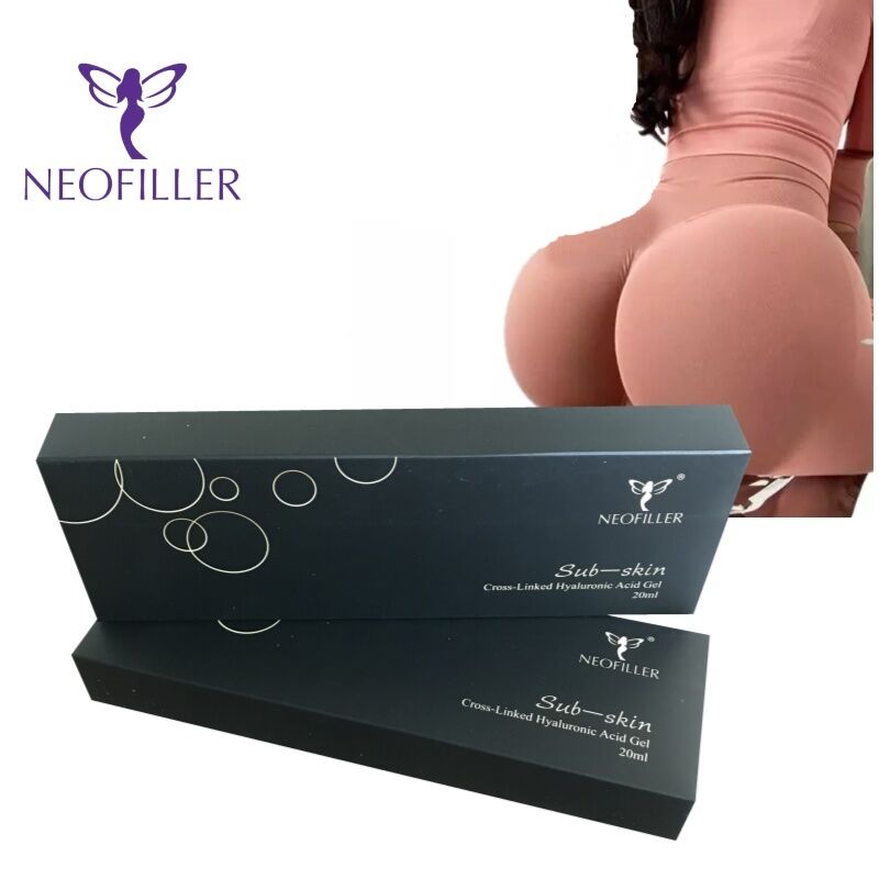 투명 히알루론산 피부 필러, 교차 연결 기술을 갖춘 실내 온도 저장 및 화장품 처리에 적합