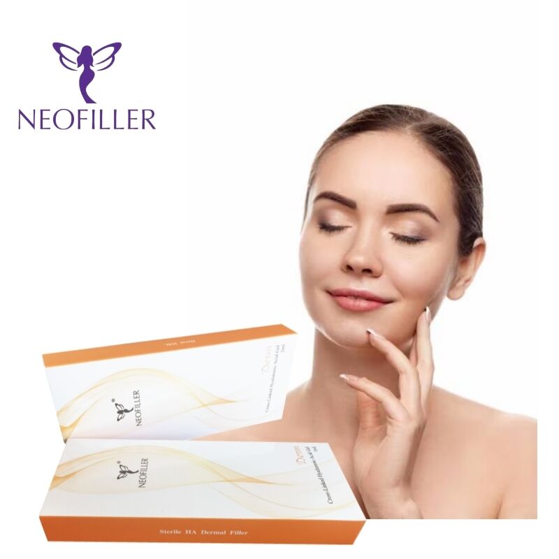 CE 인증을 받은 횡단 연결 히알루론산 피부 필러 24mg-ml 주사용 젤 립 증강 얼굴 젊음