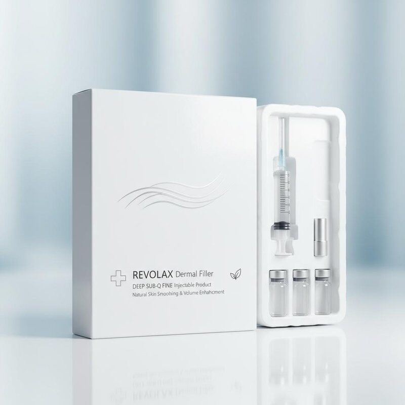 안티에이징 Revolax Dermal Filler Deep Sub-q Fine 주사제 자연스러운 피부매끄러움과 볼륨개선을 위한 OEM