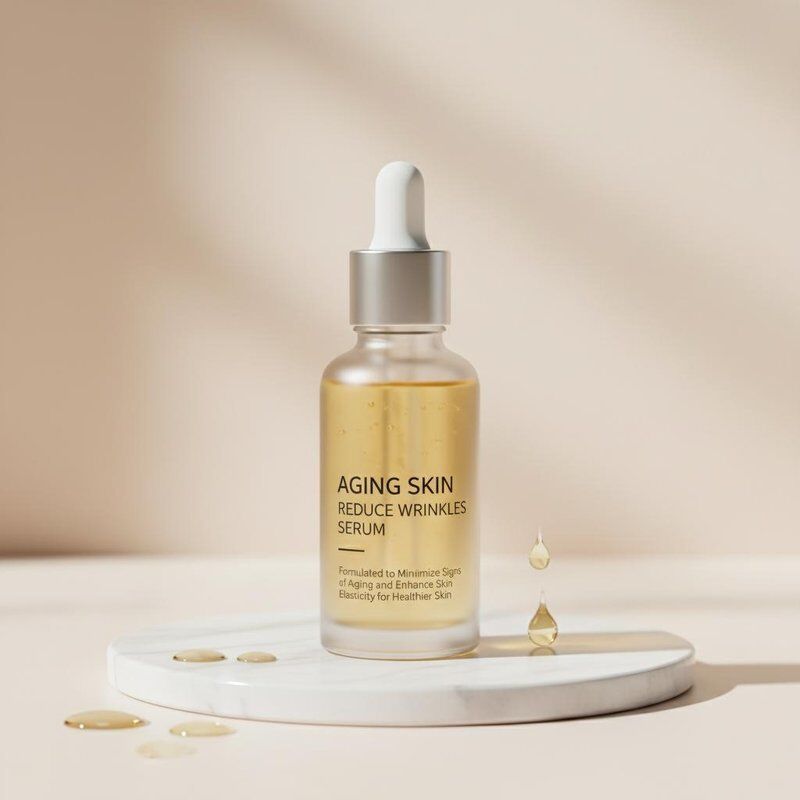 Aging Skin 노화의 징후를 최소화하고 피부 탄력을 강화시켜 건강한 피부를 위한 주름 개선 세럼