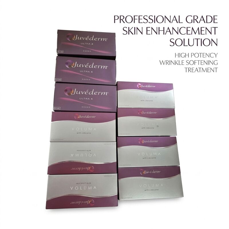 주사기의 부피 1ml 주사 Juvederm 피부 필러 안전 기간 9 ~ 12 개월 피부 재생에 이상적입니다