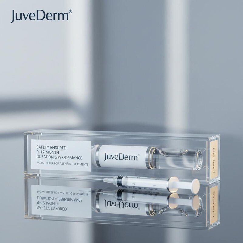 안전 보장 된 Juvederm 얼굴 필러는 미용 치료에 9 ~ 12 개월의 지속 기간과 성능을 제공합니다.