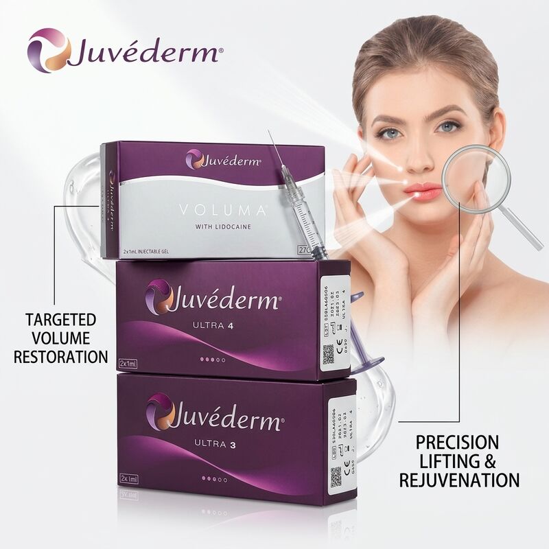 Juvederm Ultra 4 Chin 필러 히알루론산 껍질 필러 턱 모양 24mg/ml