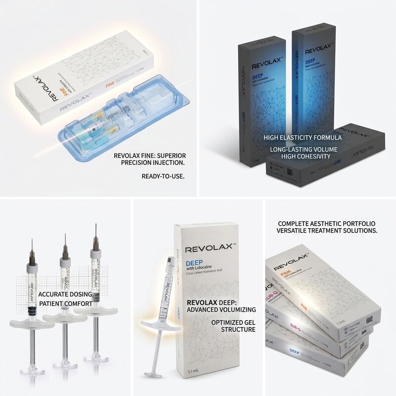 리볼락스 얇은 앞마음 필러 모노파지 히알루론산 피부 필러 1.1ml 앞마음 선 교정