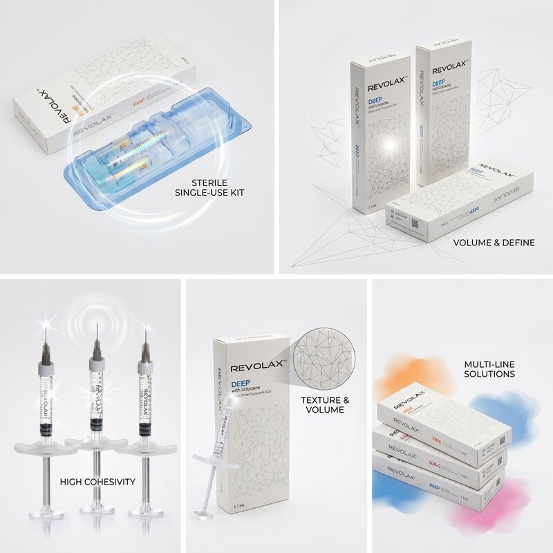 레볼렉스 파인 더말 필러 단상형 히알루론산 필러 1.1ml, 까마귀 발 및 잔주름 개선용